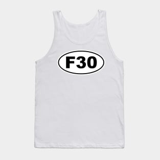 F30 3 Series Chassis Code Marathon Style Tank Top